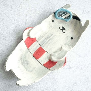 動物長皿の画像