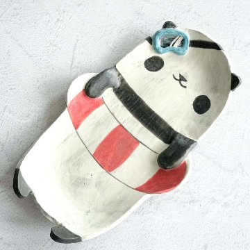 動物長皿の画像