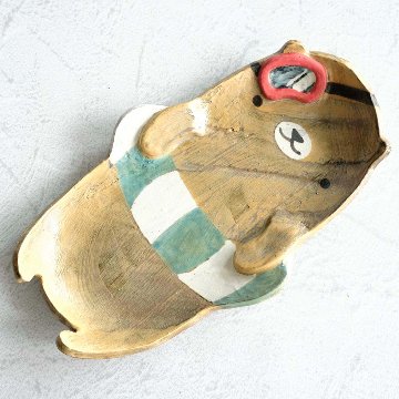 動物長皿の画像