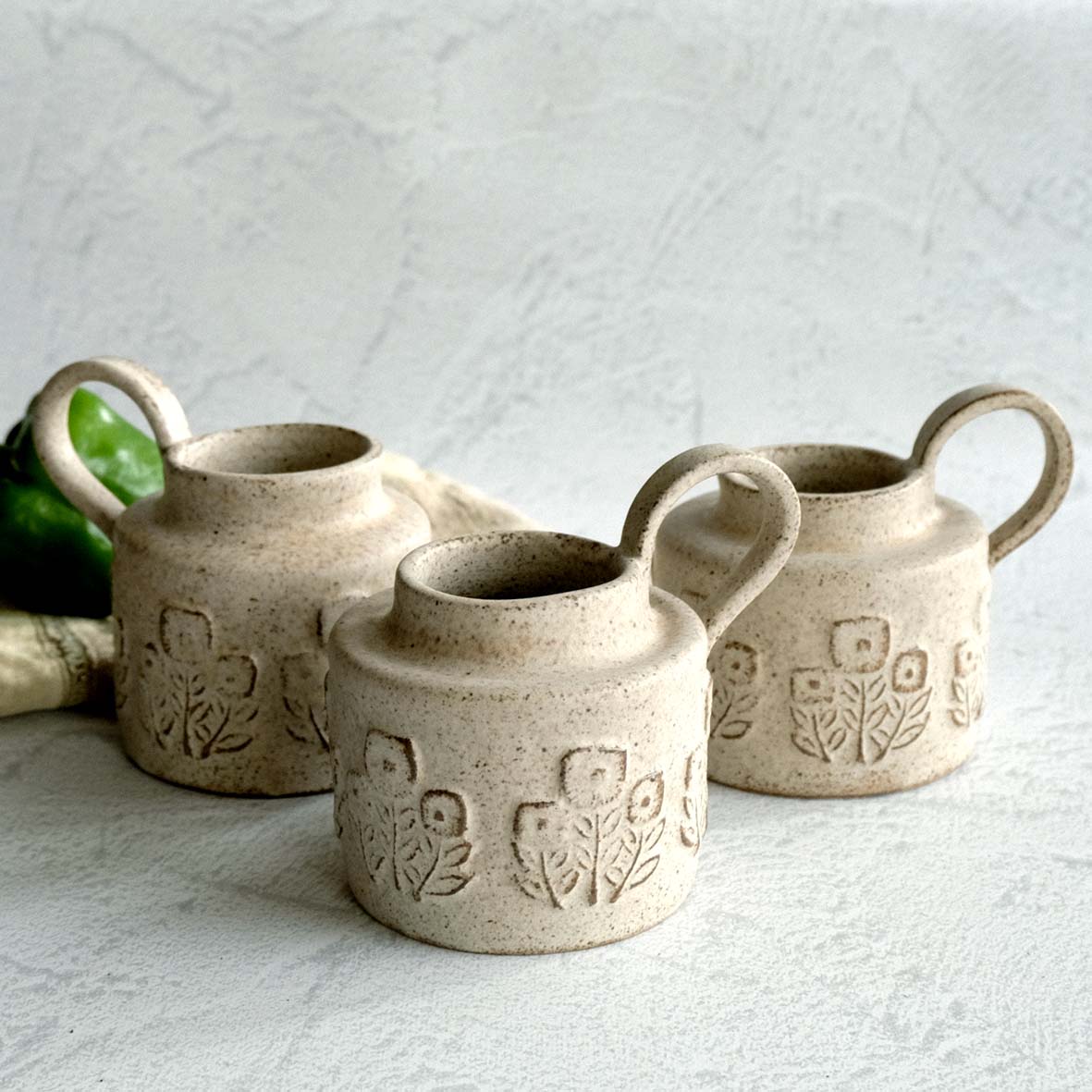 小原流　直山窯　花器　新品　ヴィンテージ 幸山窯花鳥花更紗花瓶 | 和食器リサイクル通販専門店フリマート