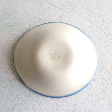 赤いとり・ｻﾗﾀﾞのお皿Lの画像