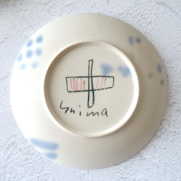 ６寸丸絵皿の画像