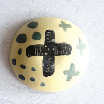 ６寸丸深絵皿の画像