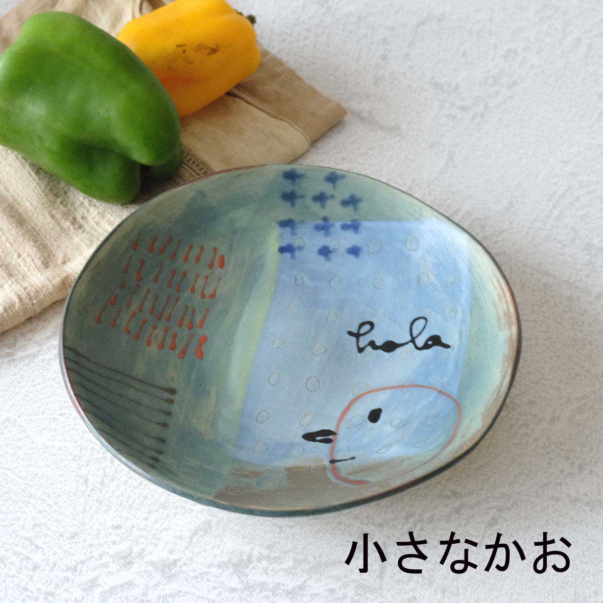 5寸丸深絵皿の画像