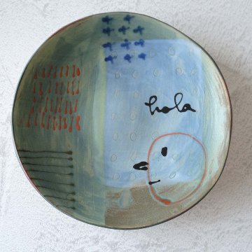 5寸丸深絵皿の画像