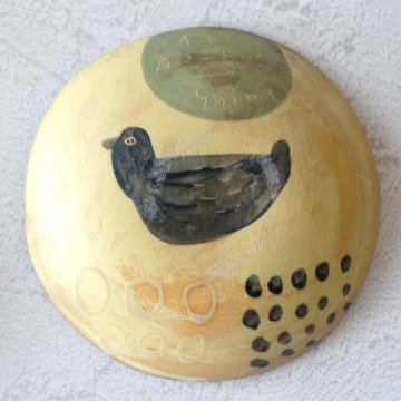 5寸丸深絵皿の画像