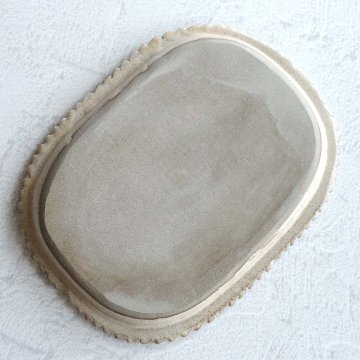 縁取り長四角皿の画像