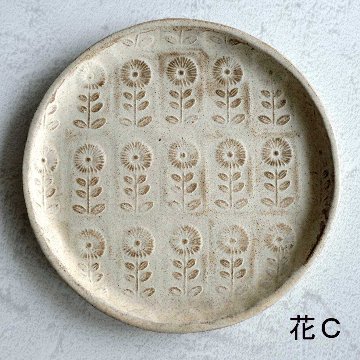 鳥・花模様皿の画像