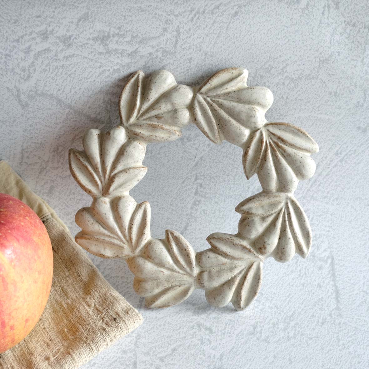 壁掛けリースの画像