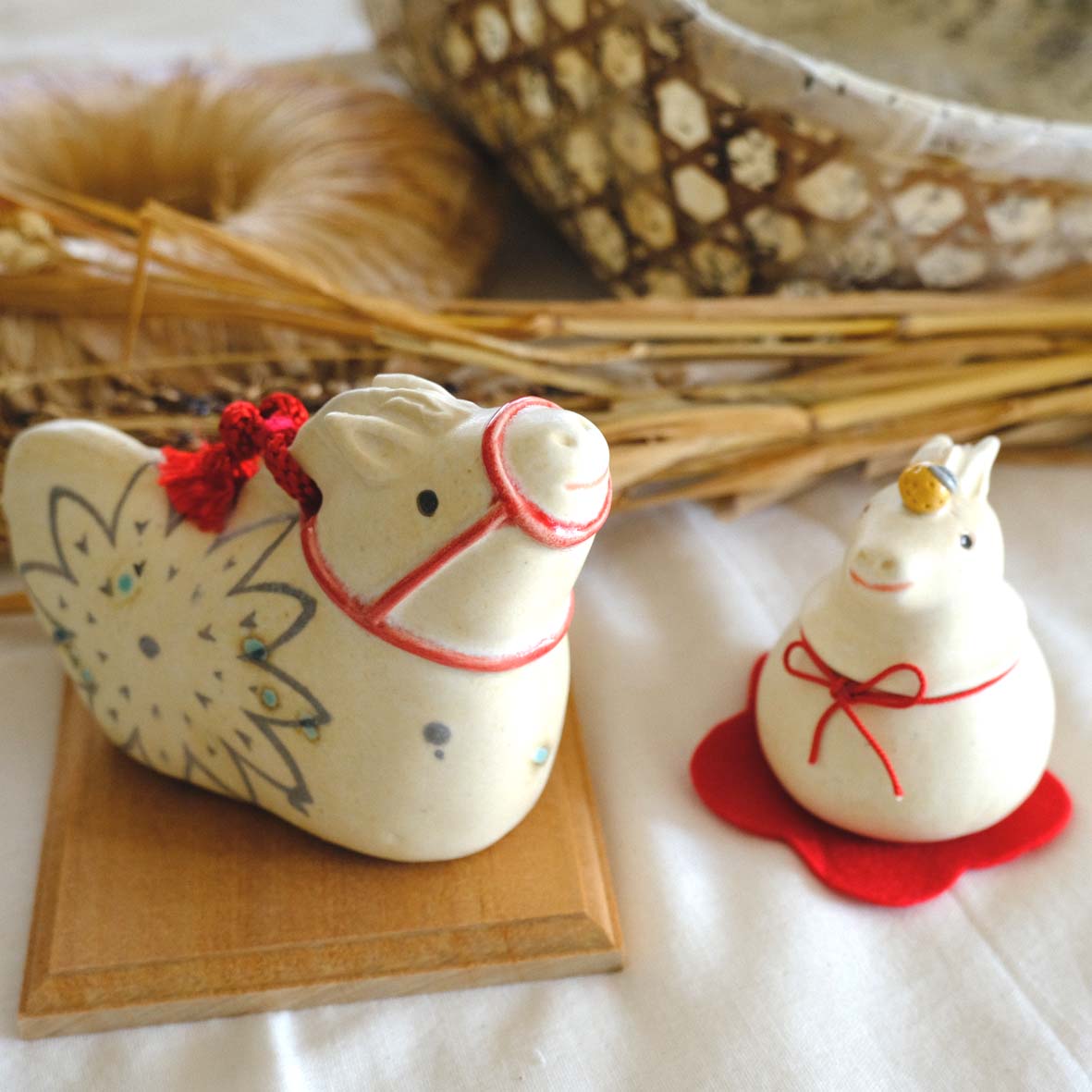 干支置物・午の画像