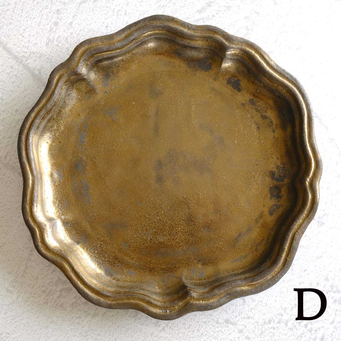 フリル丸平皿の画像