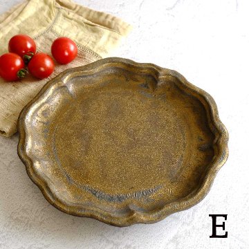 フリル丸平皿の画像