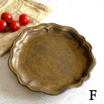 フリル丸平皿の画像