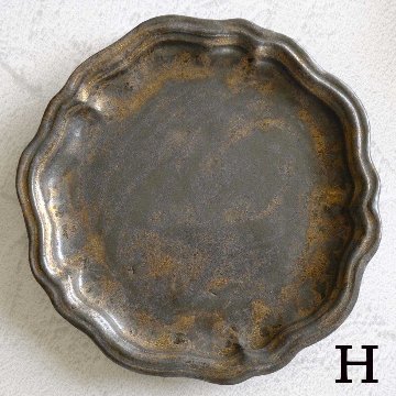 フリル丸平皿の画像