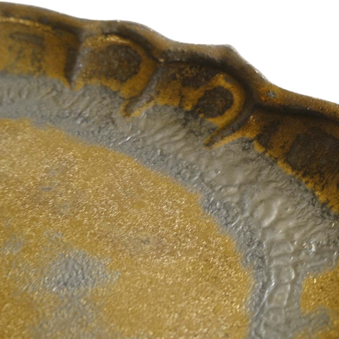 フリル楕円平皿の画像