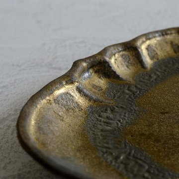 フリル楕円平皿の画像