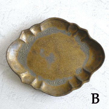 フリル楕円平皿の画像