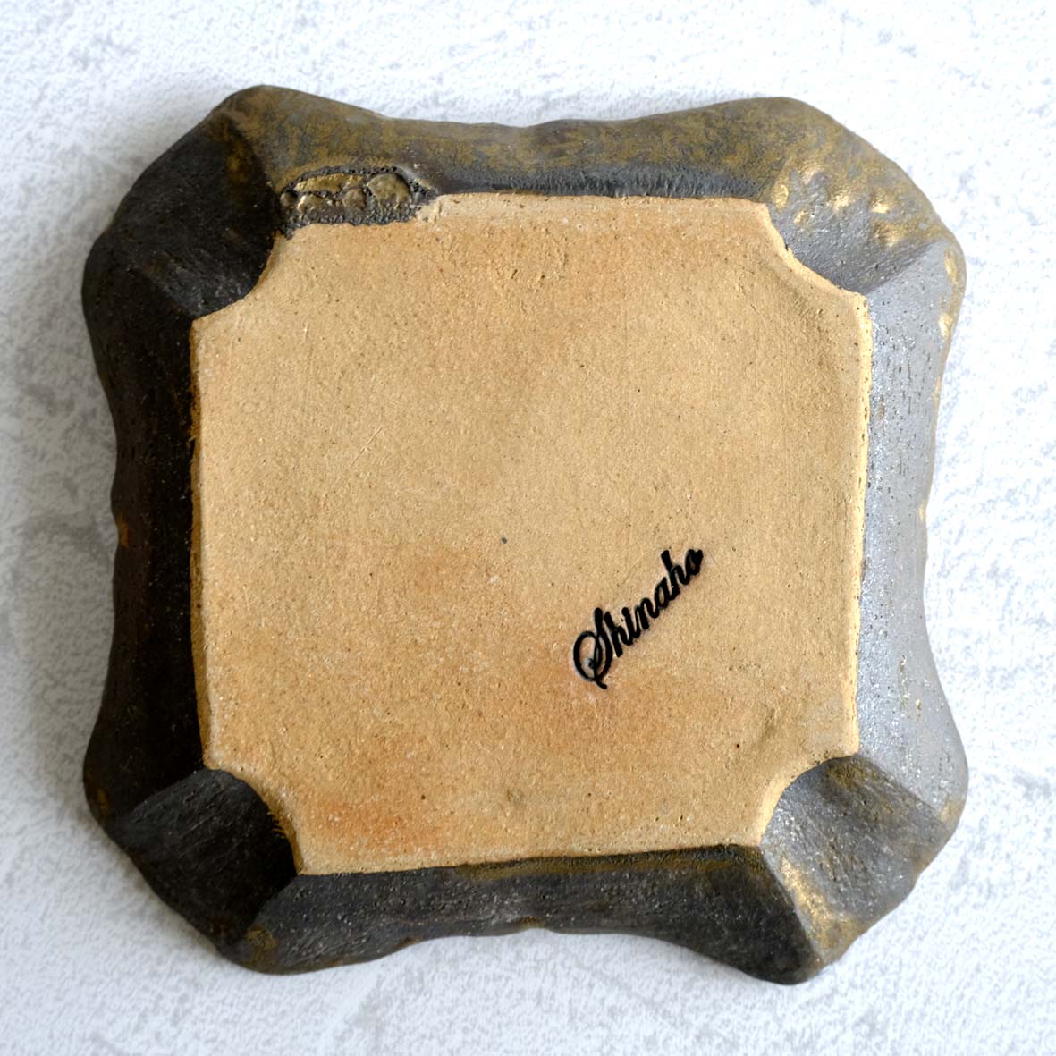 貝文四方平皿の画像