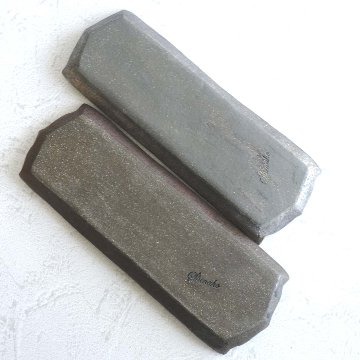 星花文長方皿の画像