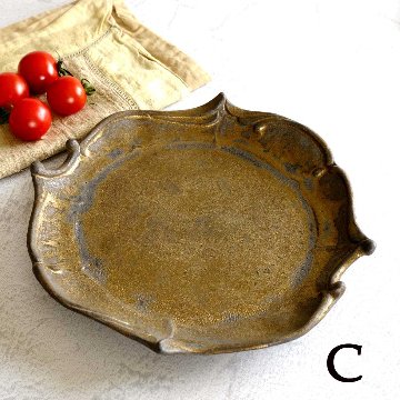 ロカイユ丸平皿の画像