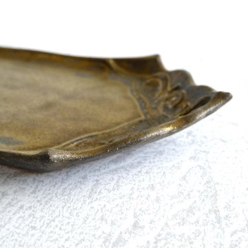 アラベスク長皿の画像