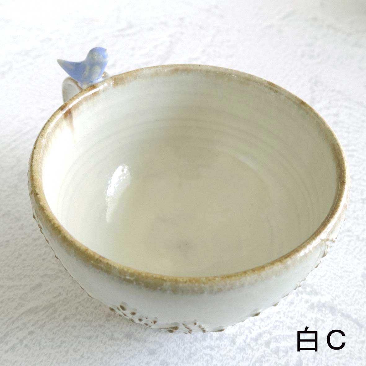 小鳥のスープカップの画像