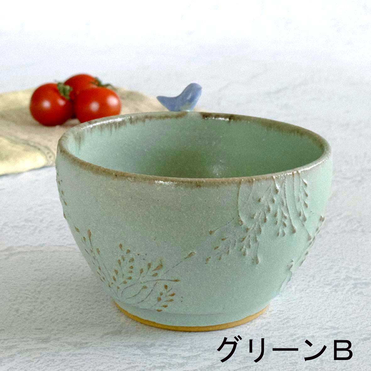 小鳥のスープカップの画像