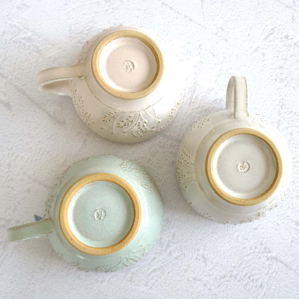 小鳥のスープカップの画像