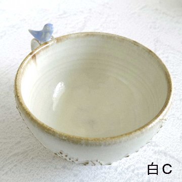 小鳥のスープカップの画像