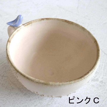 小鳥のスープカップの画像