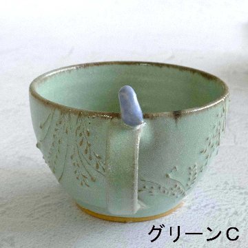 小鳥のスープカップの画像