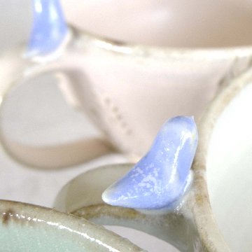 小鳥のスープカップの画像