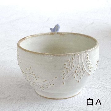 小鳥のスープカップの画像