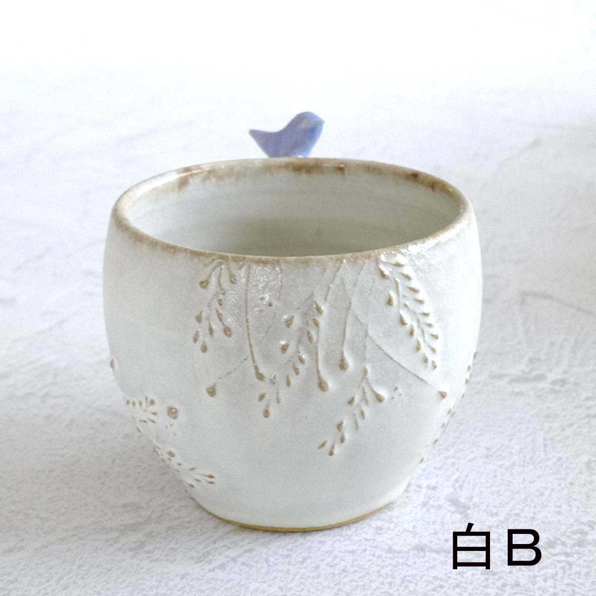 小鳥のマグカップの画像