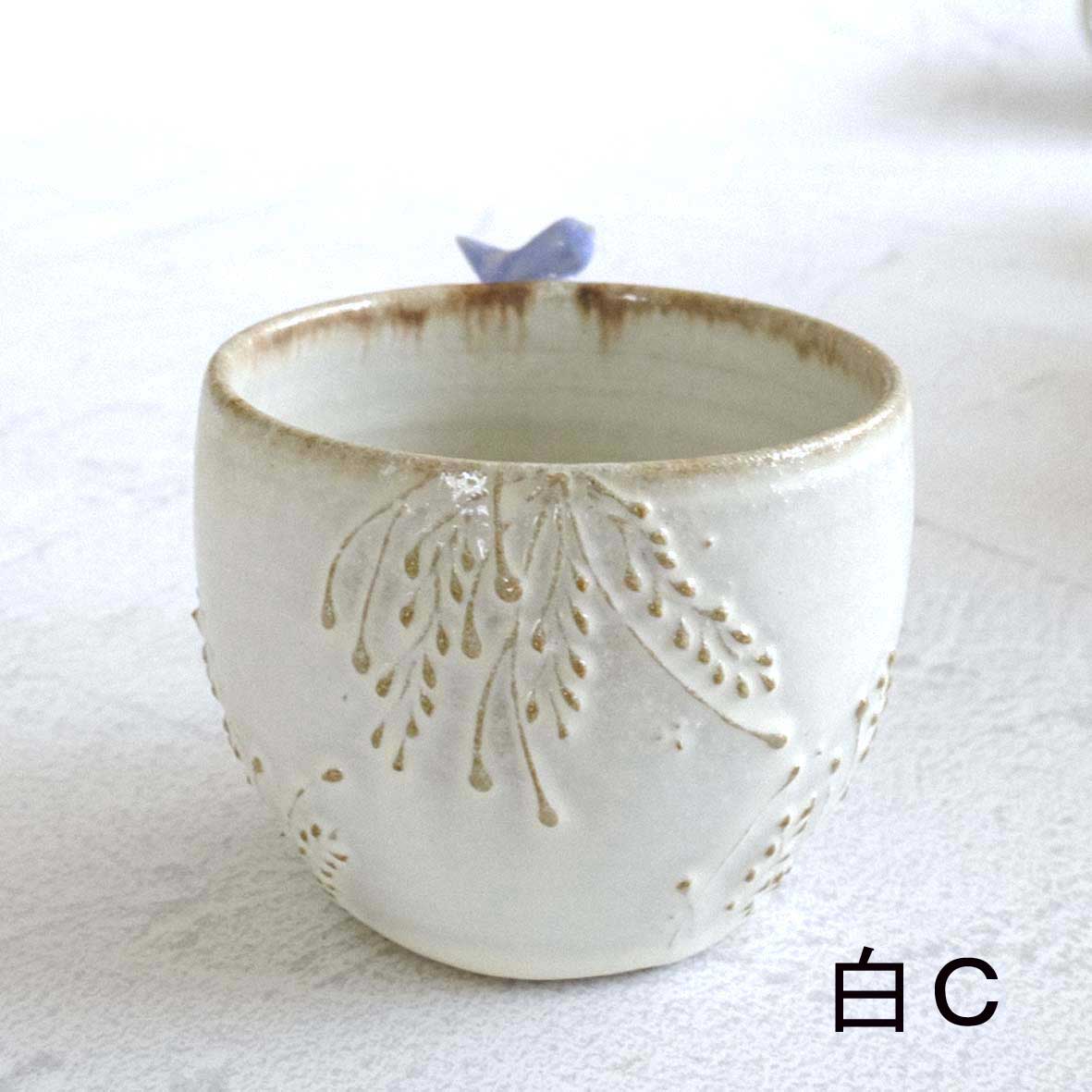 小鳥のマグカップの画像