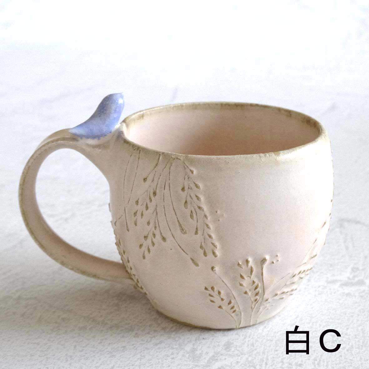 小鳥のマグカップの画像