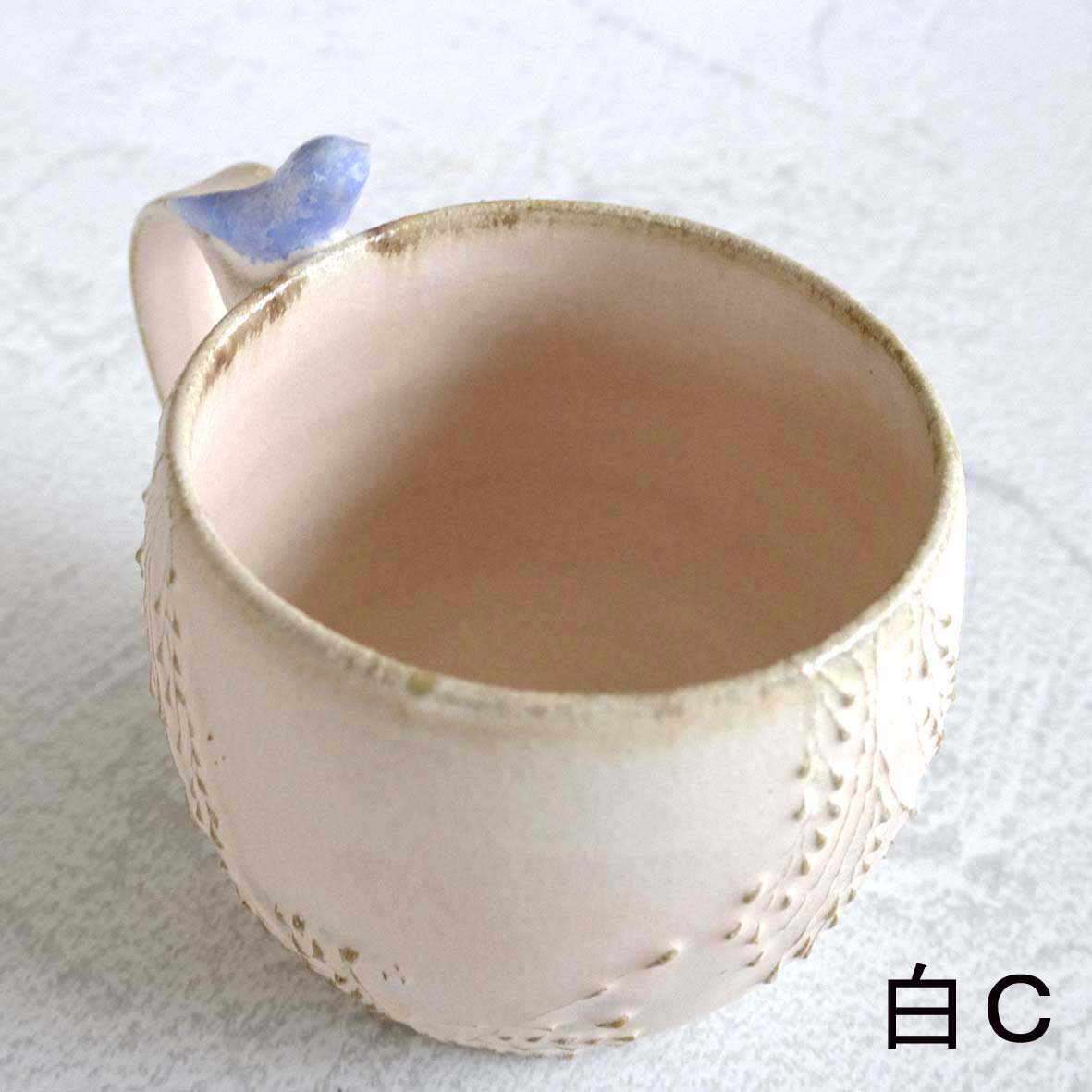 小鳥のマグカップの画像