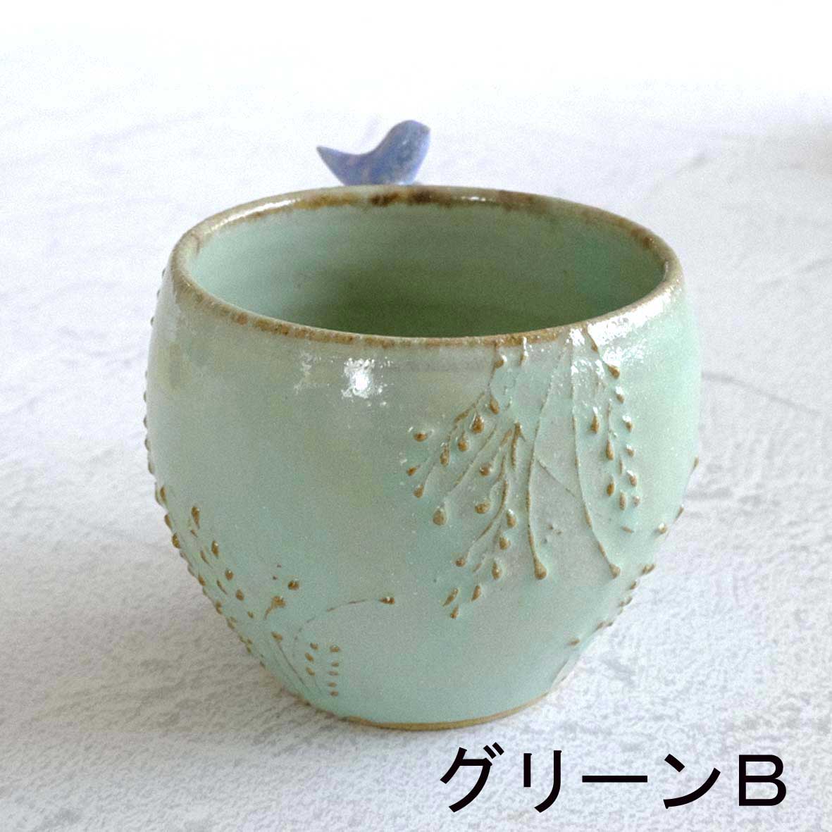 小鳥のマグカップの画像