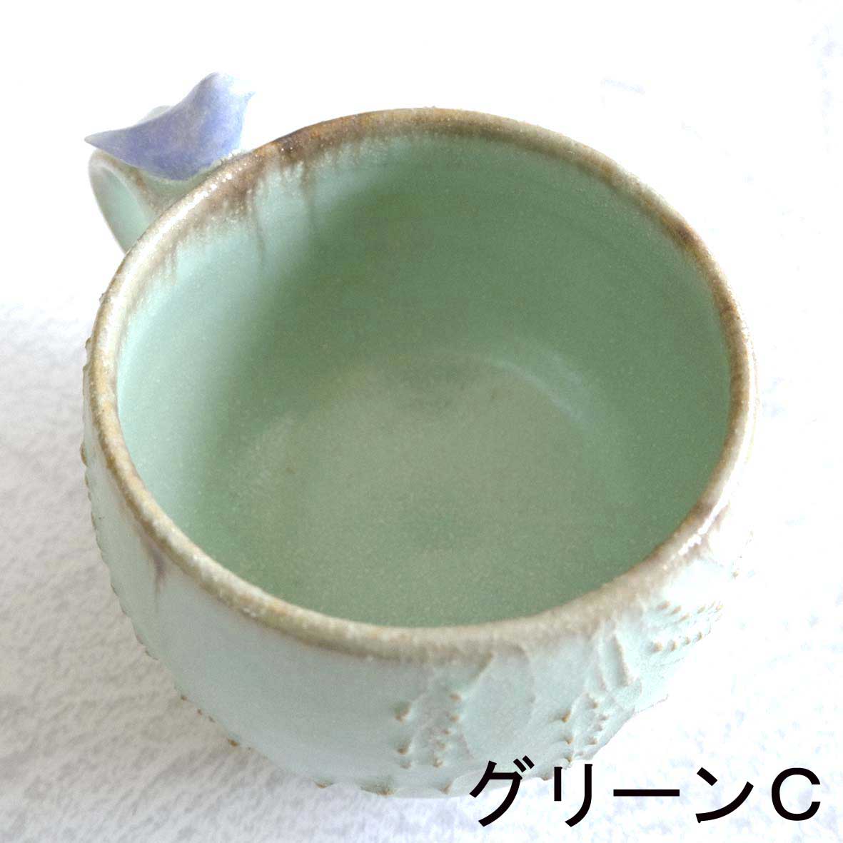 小鳥のマグカップの画像