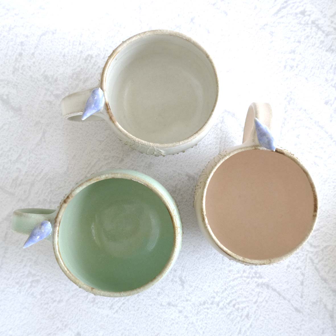 小鳥のマグカップの画像