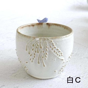 小鳥のマグカップの画像