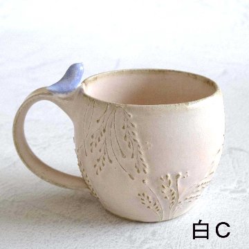 小鳥のマグカップの画像