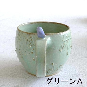 小鳥のマグカップの画像