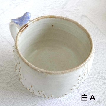 小鳥のマグカップの画像