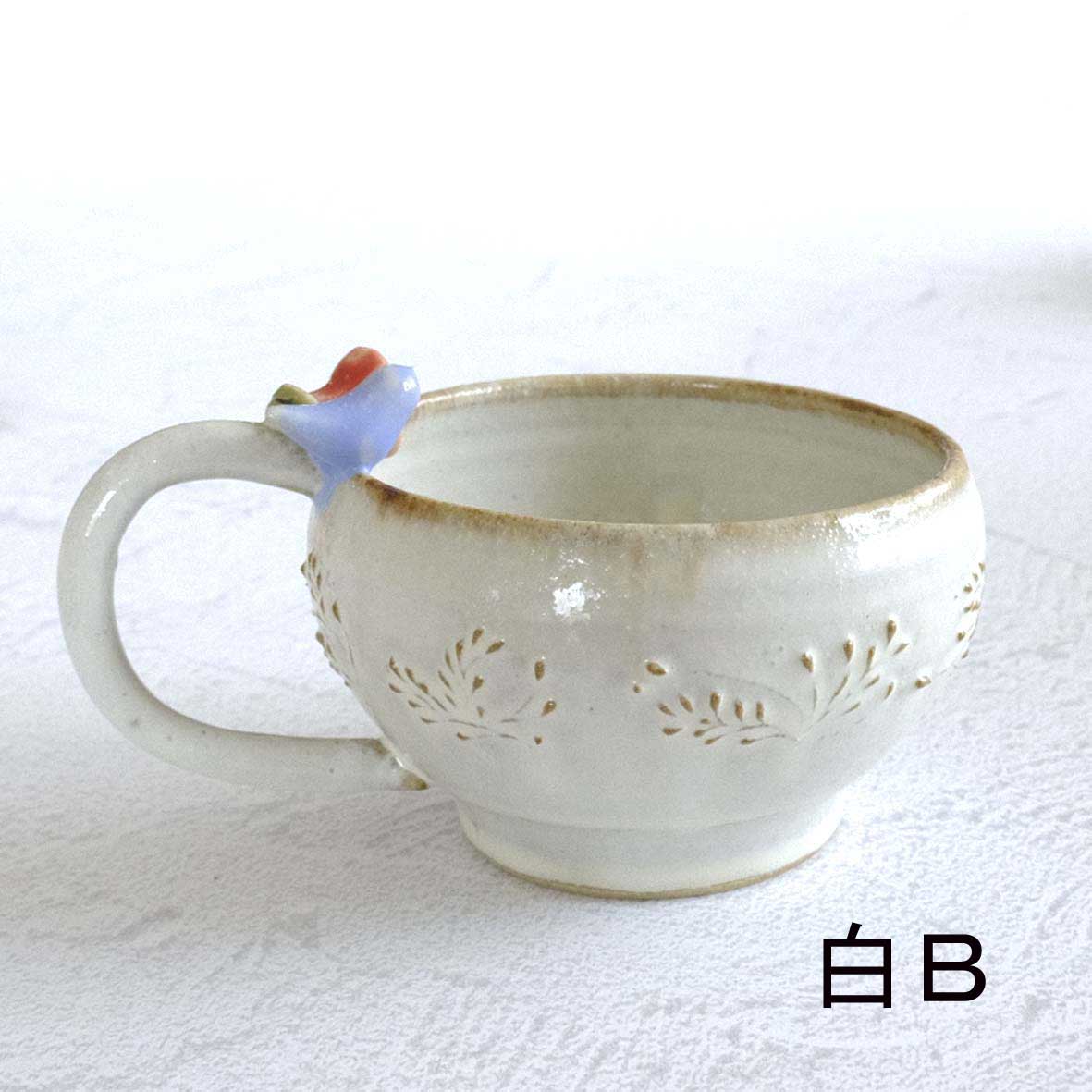 小鳥とお花のﾃｨｰｶｯﾌﾟの画像