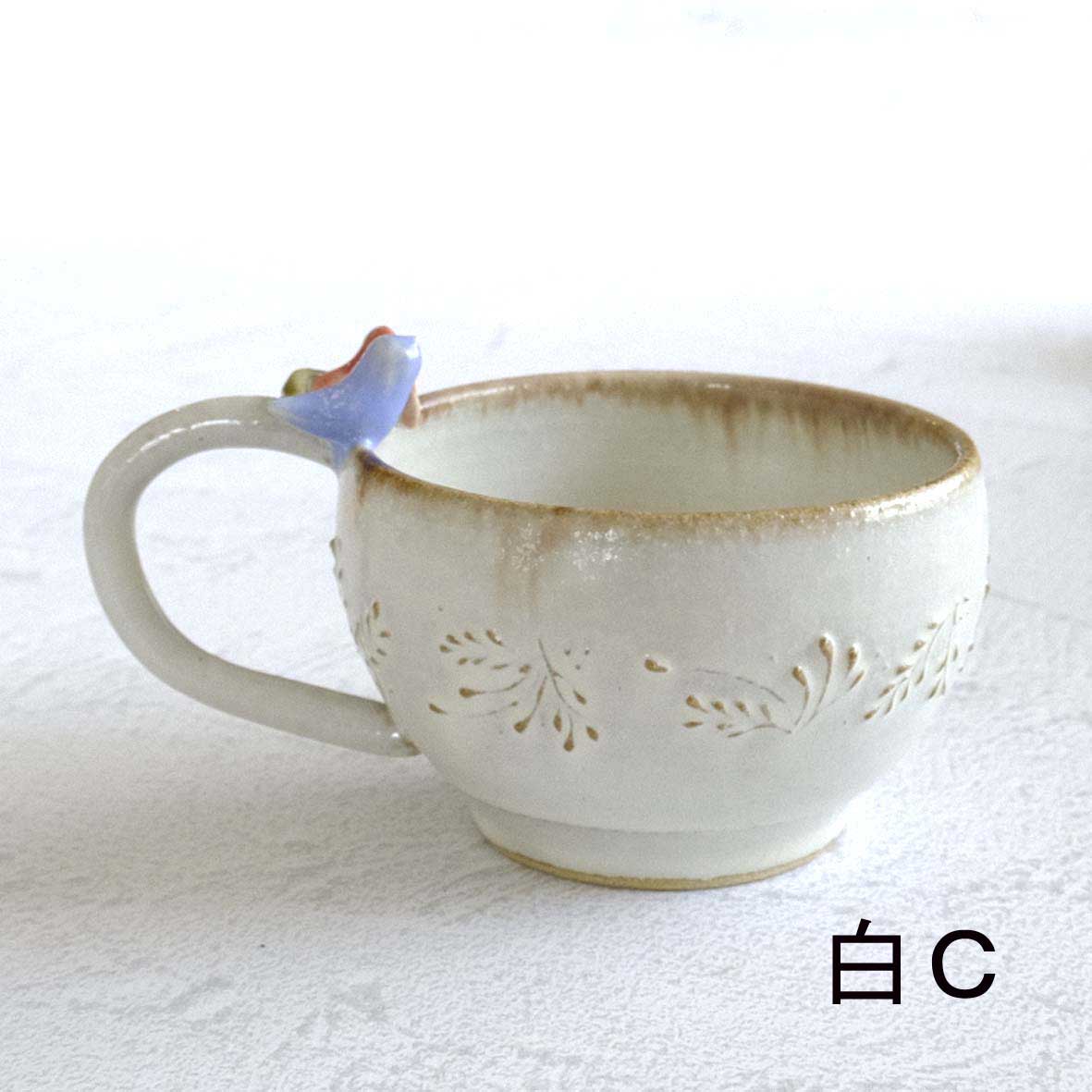 小鳥とお花のﾃｨｰｶｯﾌﾟの画像