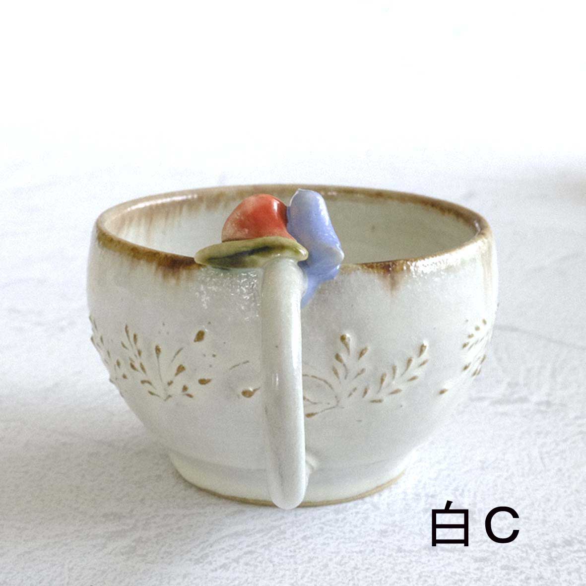 小鳥とお花のﾃｨｰｶｯﾌﾟの画像