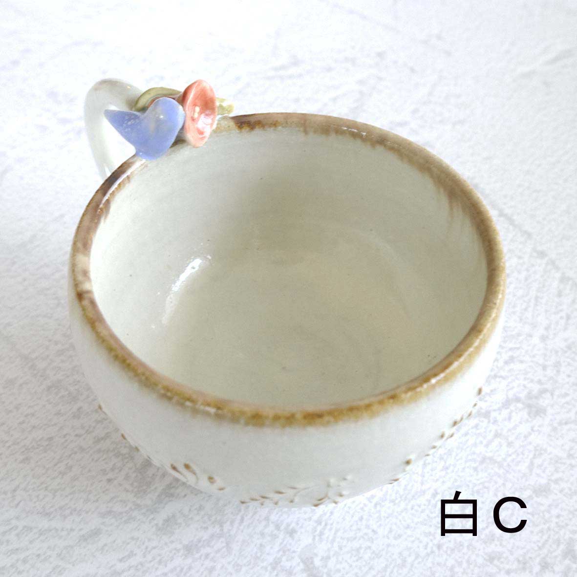 小鳥とお花のﾃｨｰｶｯﾌﾟの画像