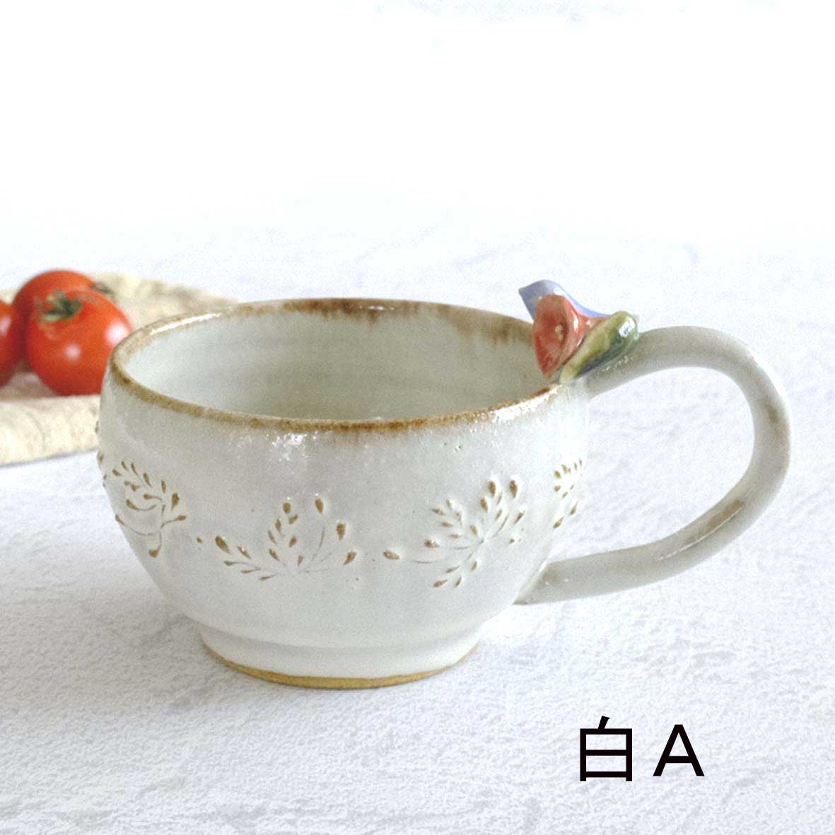 小鳥とお花のﾃｨｰｶｯﾌﾟの画像