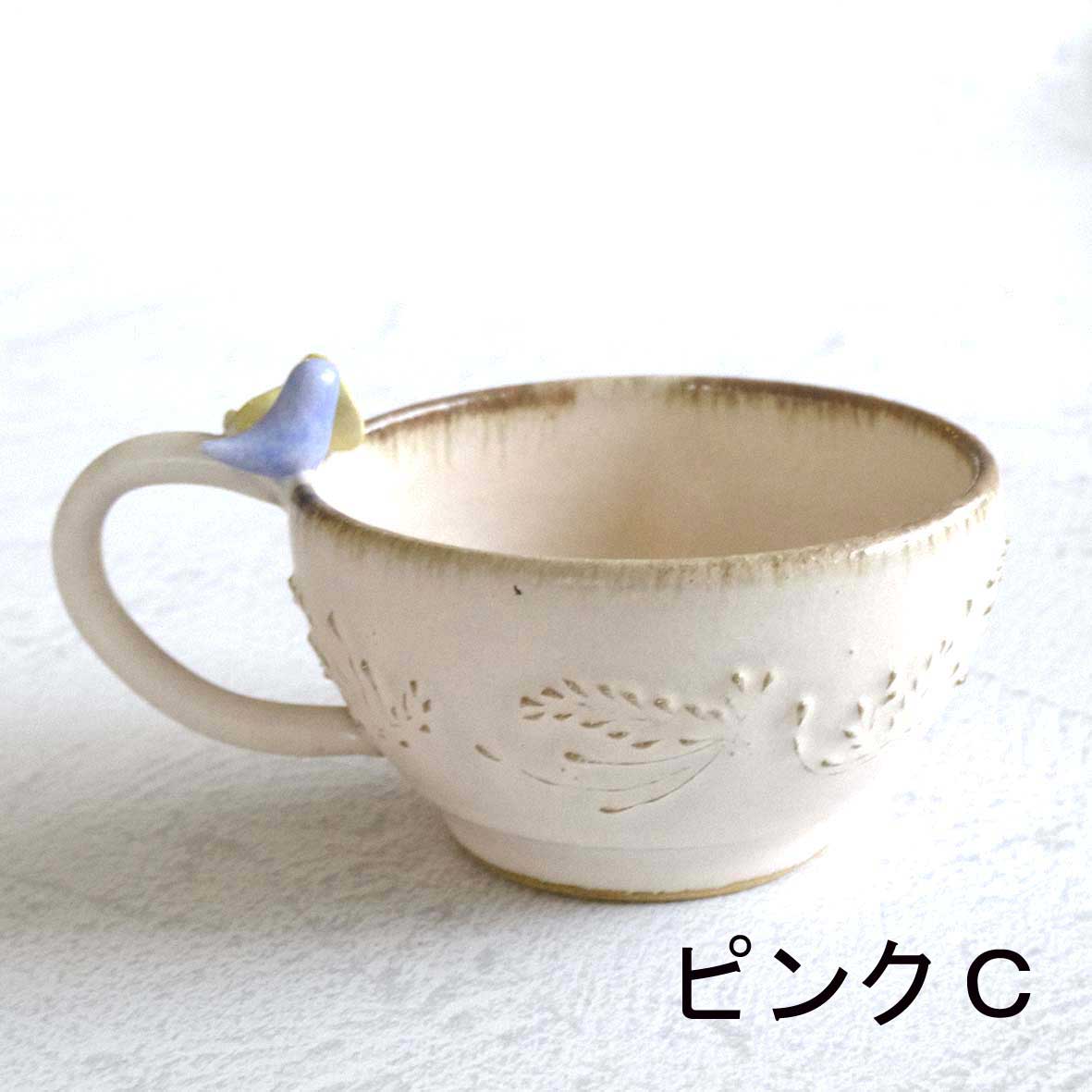 小鳥とお花のﾃｨｰｶｯﾌﾟの画像